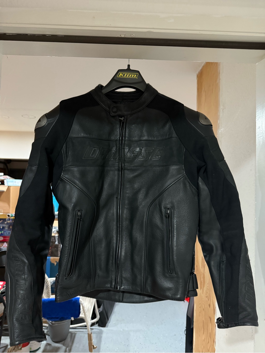 Men’s Leather Dainese Motorcycle Jacket